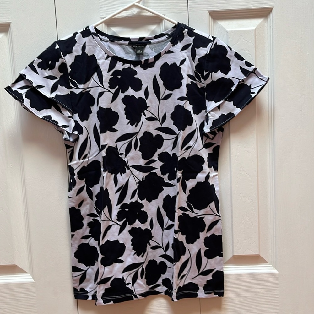 Ann Taylor Cotton Tee Size XS NWT